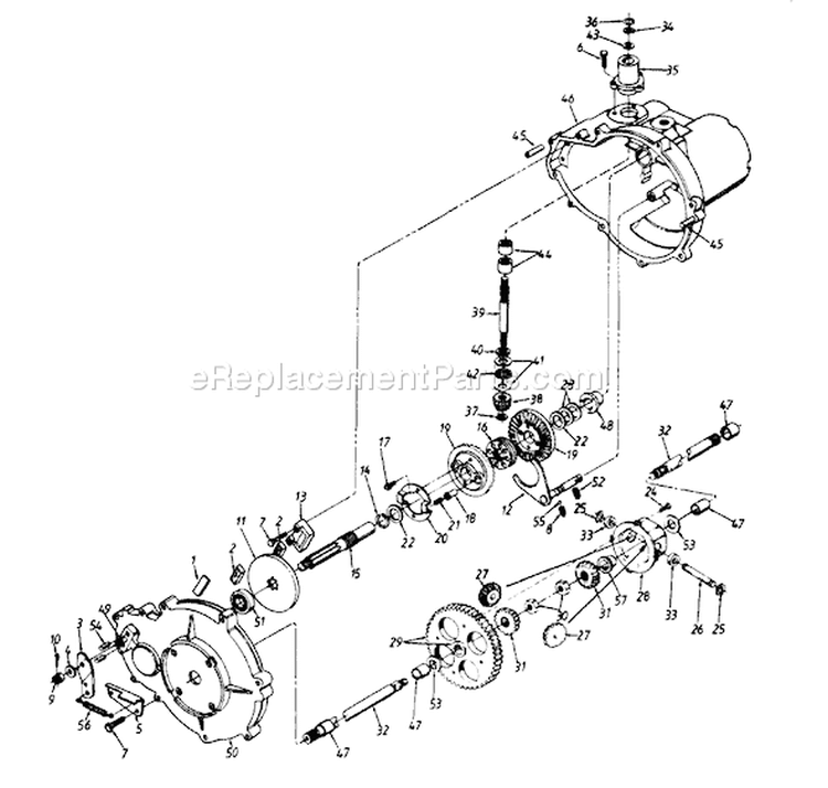 Page I Diagram and Parts List for 135D614G401 1995 Yard Man Lawn Tractor